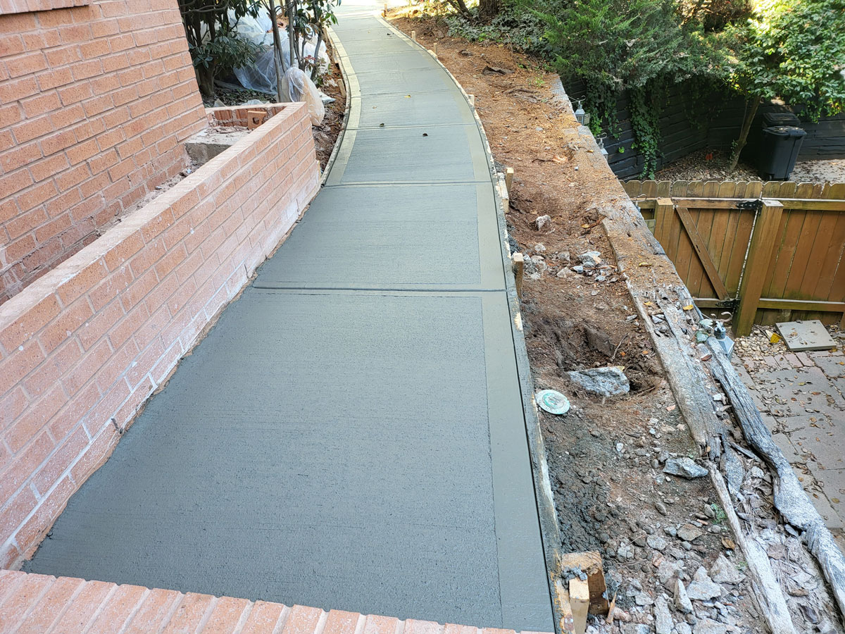 Sidewalk Concrete Atlanta Concrete Solutions